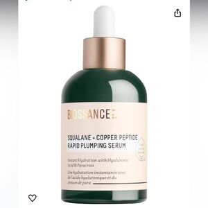 NEW, in box - Biossance Squalane + Copper Peptide Rapid Plumping Serum